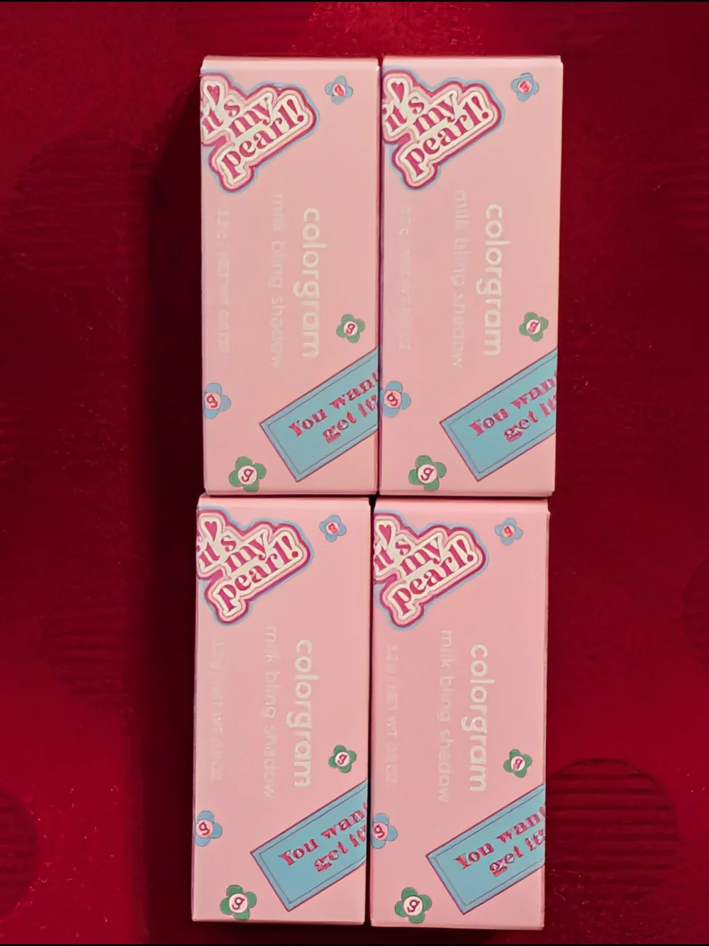 4 - Opal Flash Colorgram Milk Bling Shadow - 02 Opal Flash Bundle Of 4 🆕